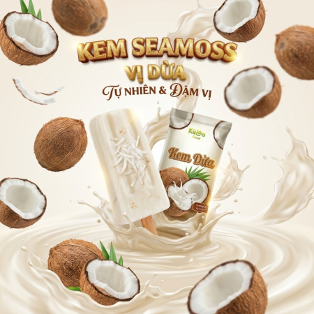 Kem Sea Moss Dừa Non