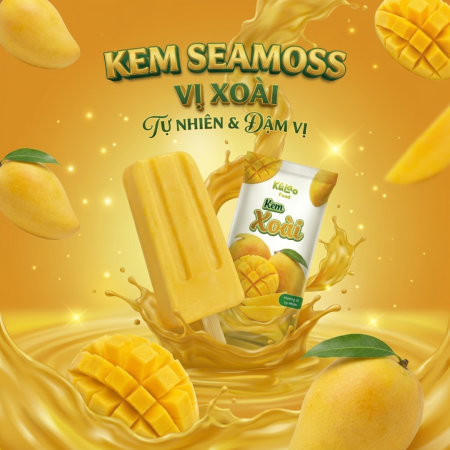 Kem Sea Moss Xoài Tươi