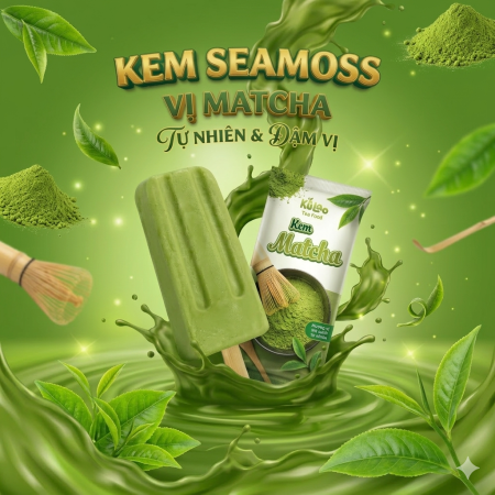 Kem Sea Moss Matcha (Trà Xanh)
